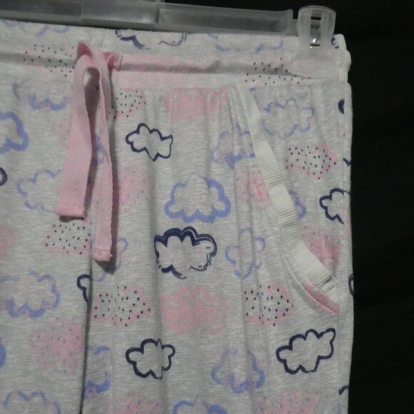 JACLYN INTIMATES | large | Cloud Print Pajama Pants | Cuffed Bottoms - Picture 5 of 16